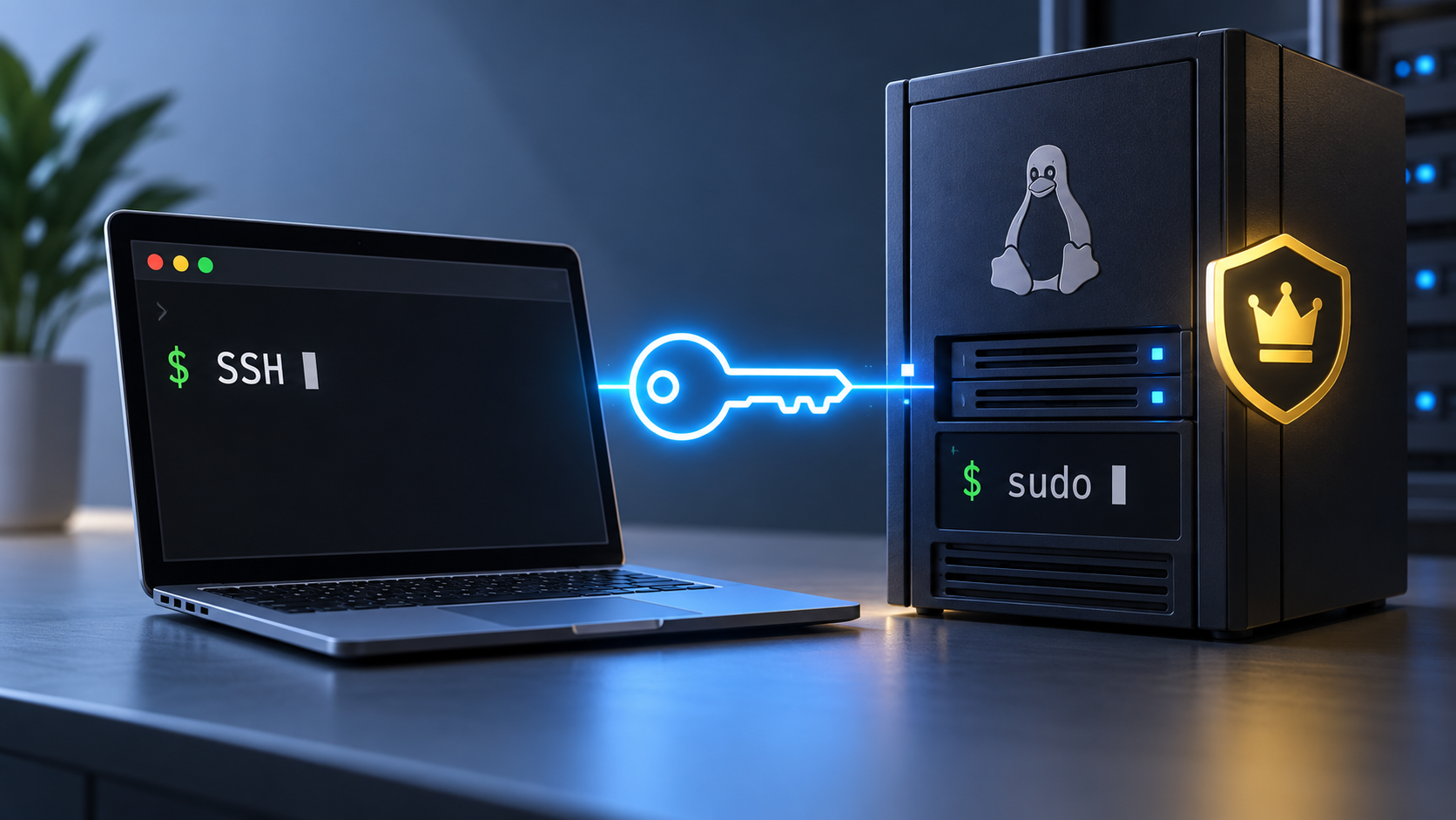 Настройка SSH-доступа по ключу и sudo без пароля